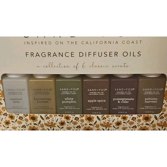 Sand + Fog Fragrance Diffuser Oil Collection of 6 Classic Scents Diffuser Oils - Picture 2 of 8